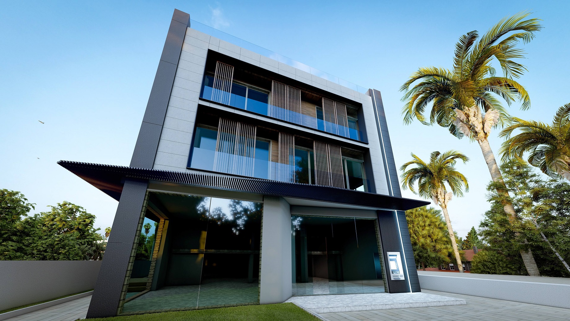 BANKA SHOWROOM VE KONUT PROJESİ