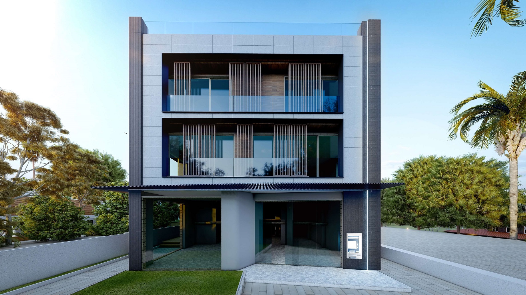 BANKA SHOWROOM VE KONUT PROJESİ