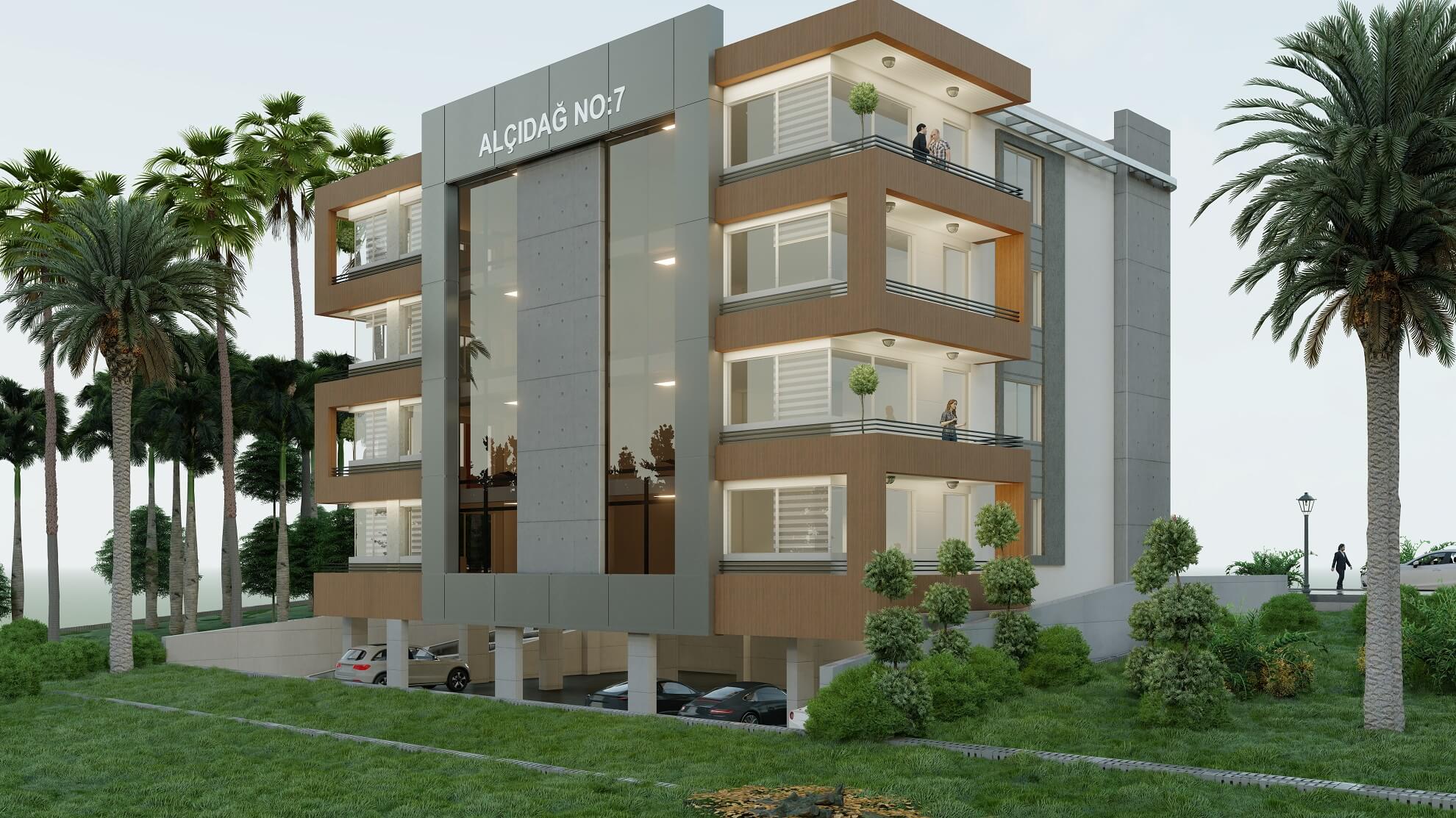 ALÇIDAĞ APARTMAN PROJESİ